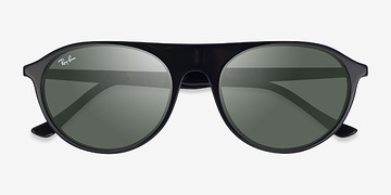 Black Ray-Ban RB2215 -  Acetate Sunglasses