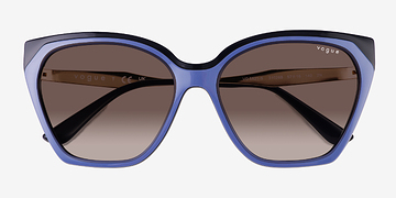Purple Blue Vogue Eyewear VO5521S -  Plastic Sunglasses