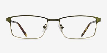 Green Bronze Prime -  Lightweight Metal Eyeglasses
