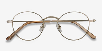 Silver Cupertino -  Vintage Metal Eyeglasses