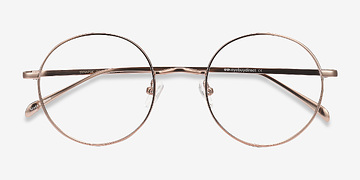 Rose Gold Synapse -  Fashion Metal Eyeglasses