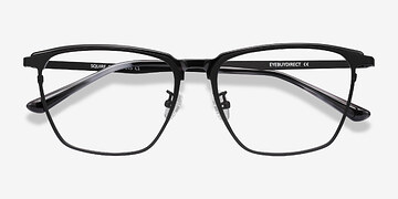 Black Squire -  Lightweight Metal Eyeglasses