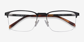 Black Valery -  Metal Eyeglasses