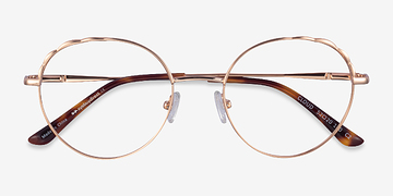 Rose Gold Cloud -  Metal Eyeglasses