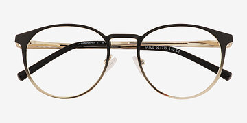 Gradient Black Jayce -  Metal Eyeglasses