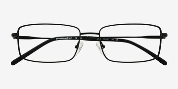 Black Atsu -  Metal Eyeglasses