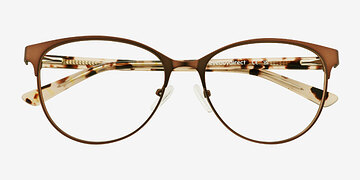 Brown Astori -  Metal Eyeglasses