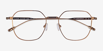 Bronze Tilden -  Metal Eyeglasses