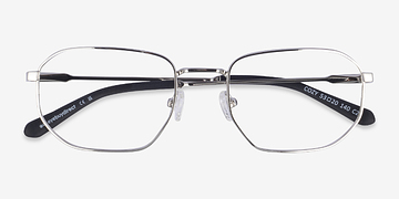 Silver Cozy -  Metal Eyeglasses