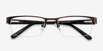 Coffee Beckett -  Classic Metal Eyeglasses