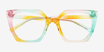 Rainbow Orange Stand Proud -  Plastic Eyeglasses