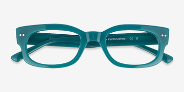 Teal Gamechanger -  Acetate Eyeglasses