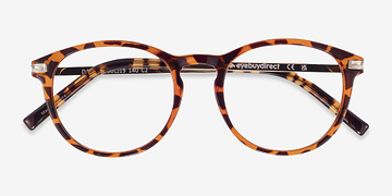 Brown/Tortoise Daphne -  Fashion Plastic, Metal Eyeglasses