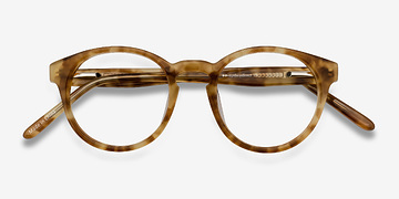 Tortoise Jade -  Vintage Acetate Eyeglasses
