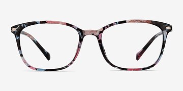 Floral Nola -  Lightweight Plastic Eyeglasses