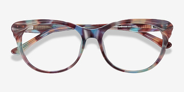 Floral Mariposa -  Vintage Acetate Eyeglasses
