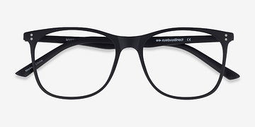 Black Mystery -  Lightweight Plastic Eyeglasses