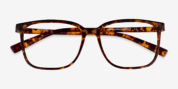 Tortoise Stride -  Lightweight Plastic Eyeglasses