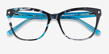 Blue Floral Petal -  Fashion Acetate Eyeglasses