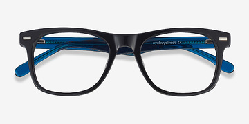 Black Caster -  Geek Acetate Eyeglasses