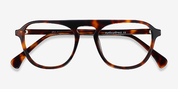 Tortoise Ida -  Vintage Acetate Eyeglasses