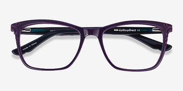 Purple Hedera -  Colorful Acetate Eyeglasses