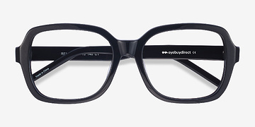 Black Renee -  Vintage Acetate Eyeglasses