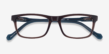 Brown Blue Scuba -  Acetate Eyeglasses