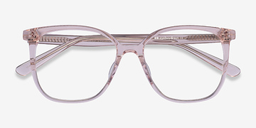 Clear Pink Latte -  Acetate Eyeglasses