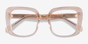 Clear Yellow Calista -  Acetate Eyeglasses