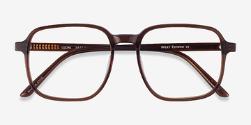 Clear Brown Ozone -  Fashion Eco Friendly Eyeglasses