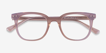 Iridescent Purple Kaleidoscope -  Acetate Eyeglasses