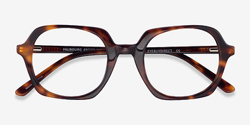 Tortoise Faubourg -  Acetate Eyeglasses