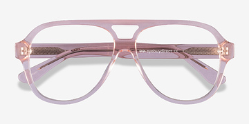 Clear Pink Iggy -  Acetate Eyeglasses