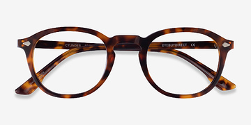 Tortoise Cylinder -  Acetate Eyeglasses