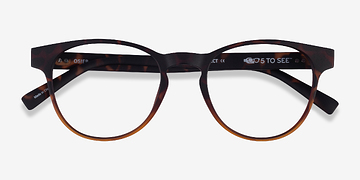 Matte Tortoise Brown Osier -  Plastic Eyeglasses