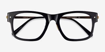 Black Gold Carlyle -  Metal Eyeglasses