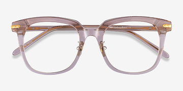 Champagne Gold Hadley -  Metal Eyeglasses