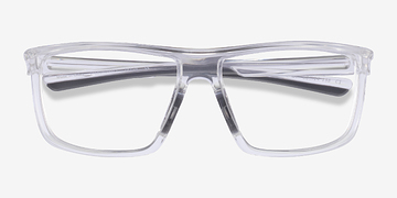 Clear Gray Cast -  Plastic Eyeglasses