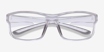 Clear Gray Molten -  Plastic Eyeglasses