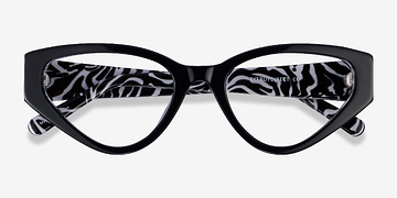 Black Tia -  Acetate Eyeglasses