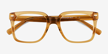 Crystal Brown Linden -  Eco Friendly Eyeglasses
