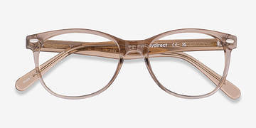 Clear Champagne Skedaddle -  Plastic Eyeglasses