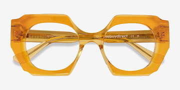 Crystal Yellow Intention -  Acetate Eyeglasses