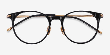 Black Vast -  Lightweight Metal Eyeglasses