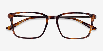 Tortoise Similar -  Classic Metal Eyeglasses