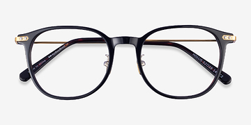 Black Gold Hollis -  Metal Eyeglasses