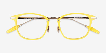 Yellow Terra -  Metal Eyeglasses