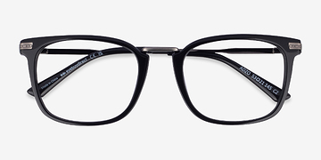 Black Adzo -  Metal Eyeglasses