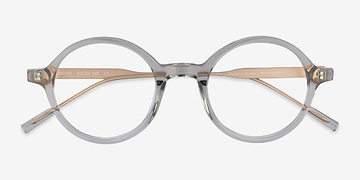 Clear Green Gregory -  Metal Eyeglasses